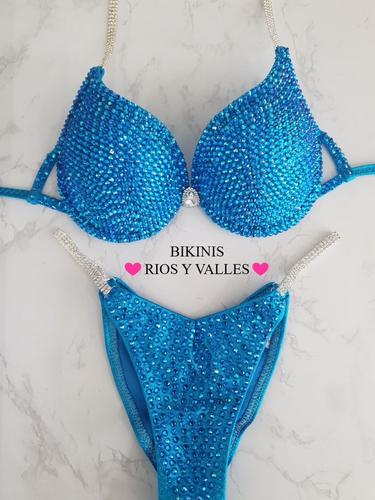 ¡DESCUENTO! Capri blue full bling