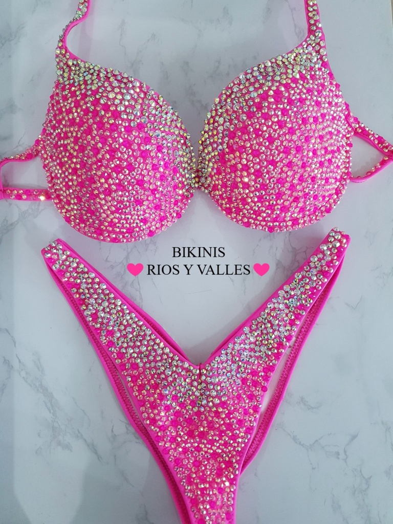 ¡DESCUENTO! Crystal neon pink