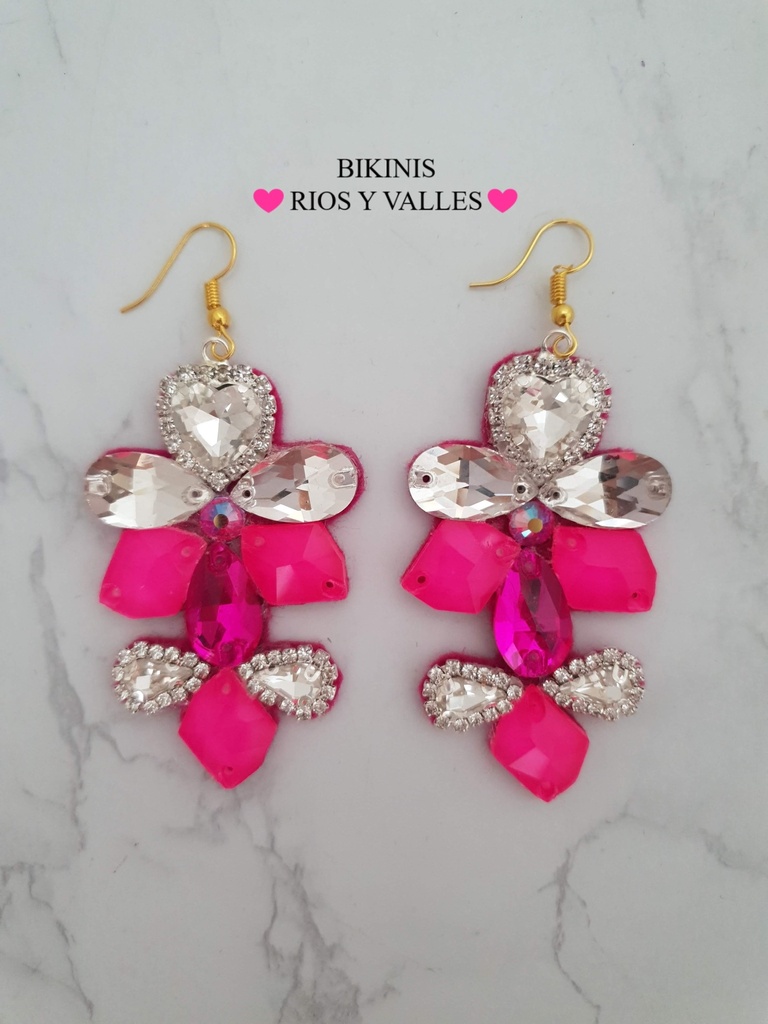 Aretes Pink Galaxy
