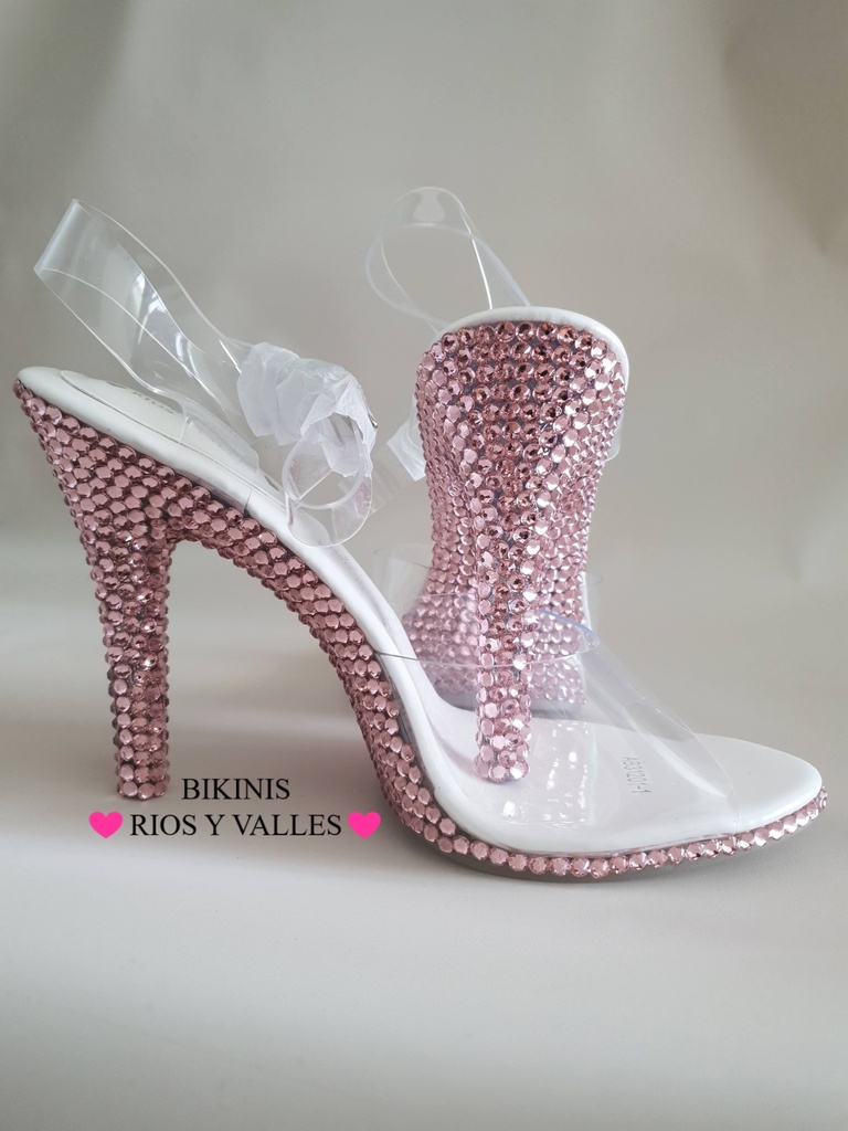Zapatillas Pink Full Bling (22cm)