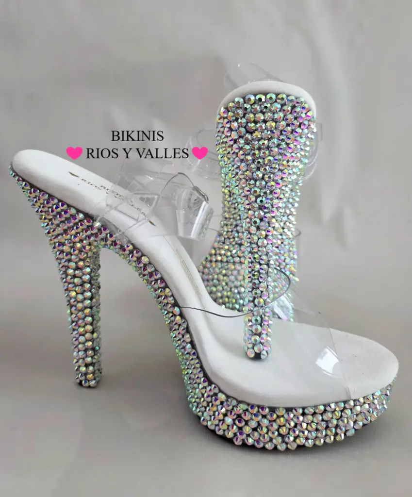 Zapatillas Full Bling Plataforma (23cm)