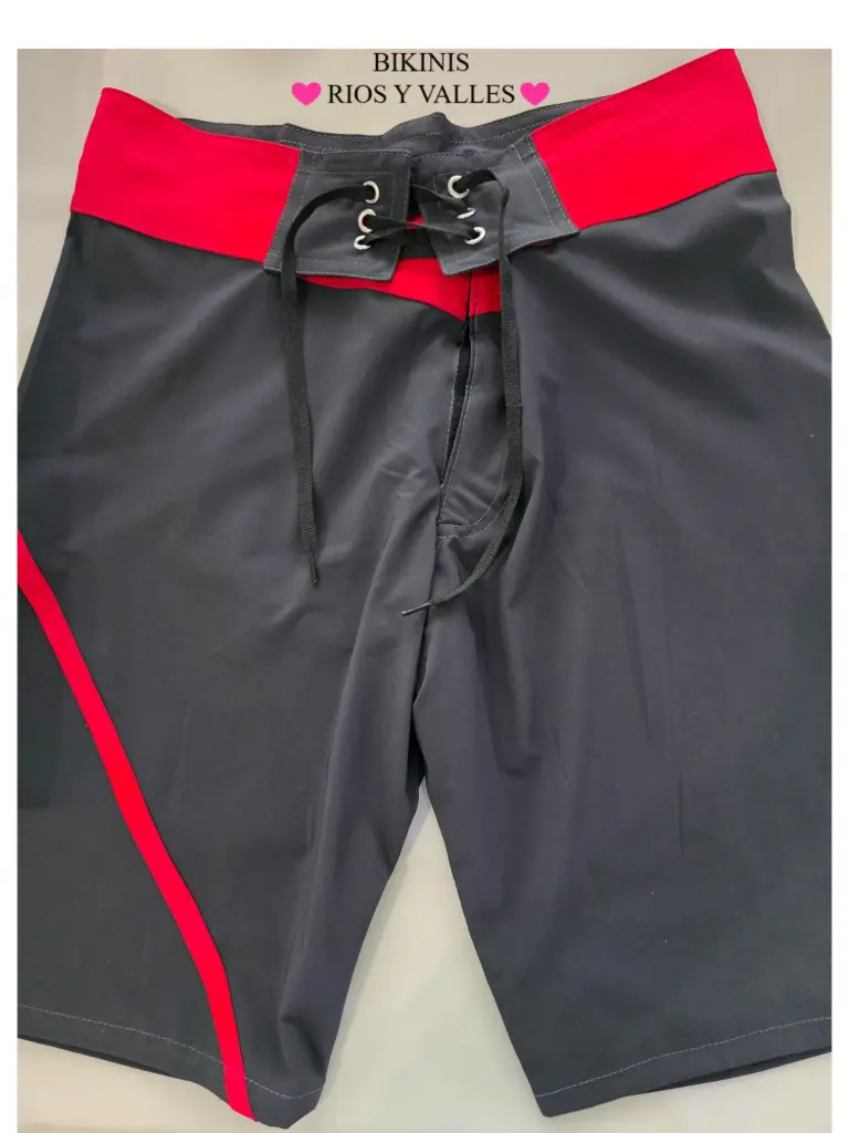Men Physique Gris Con Rojo
