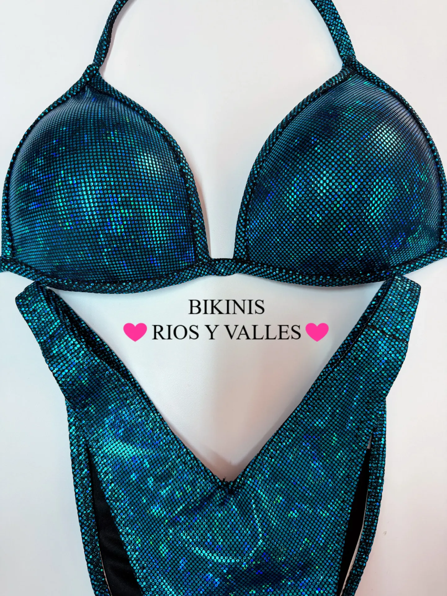 Holograma Azul Petroleo